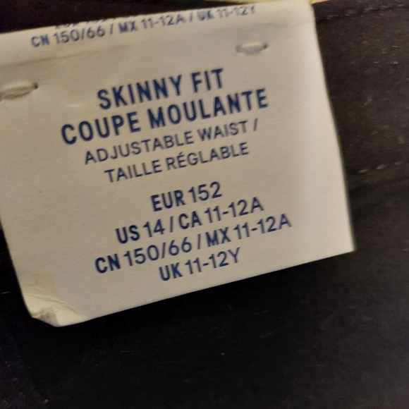 4/30$💚H&M black  jeans big kids 11-12Y nwt - Picture 2 of 6